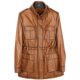 Autumn and winter popular genuine leather jacket for women, mid-length retro distressed Korean style work jacket, large size motorcycle leather jacket