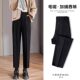 Tangshi Group DESSO Suit Pants Women's Trousers Black Nine-Cut Straight Pants Summer Thin Small-foot Smoke Pants