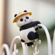 
Cute panda flower pot pendant balcony garden fish tank pendant bonsai decoration kindergarten crawler edge landscaping ornament