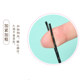 Black one-word hairpin for women, hairpin for the back of the head, hairpin for the side of the forehead, bangs, age-old hairpin, U-shaped clip, Kaz clip