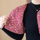 Middle-aged and elderly silk cotton cold-proof men and women sleep warm shoulder protection mother vest autumn and winter vest air-conditioned room shawl
