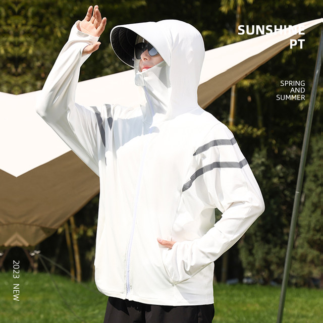 Kenwang sun protection clothes summer UPF50+ vinyl hat brim men's ...