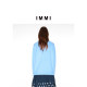 New autumn knitted full cashmere POLO neck long-sleeved sweater MWDFWKKN0676X