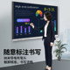 Microphone paging pen Teacher use multi -function projector to support the Howo whiteboard touch screen microphone microphoneplay multimedia laser pen PPT remote control USB charging speech indicator slide switching
