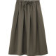 gcrues skirt for women in spring and autumn medium length 2025 new style cover hips to make them look slim A-line pleated skirt for spring and autumn medium skirt