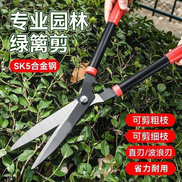 Gardening large scissors Garden flowers, flowers, trees, pruning, lawn, hedge shears, powerful pruning branches, lawn shears