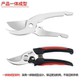 New garden scissors, pruning scissors, fruit tree pruners, floral scissors, pruning scissors, special scissors for branches