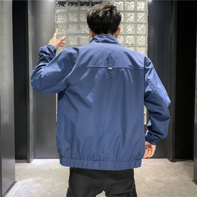 Jacket Men's Spring Autumn Korean Trend Loose Works Jacket Handsome Casual Universal Gow
