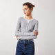 [Wool] Navigare Italian Sailing Gray Botter Gray Sweater New Casual Casual Casual Capsule Cover
