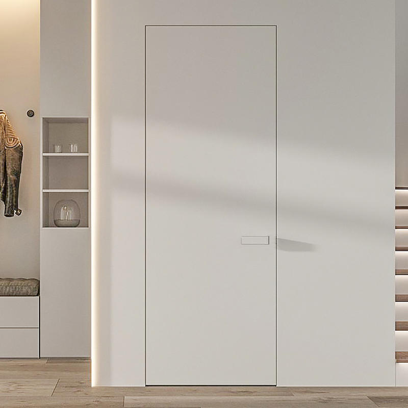 无框门隐形门暗门极窄边框室内生态铝蜂窝木门可刷漆极简卧室房门