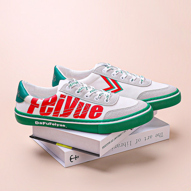 Feiyue fashion casual versatile women's shoes adm color jelly bottom ...