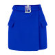 Spot 2025 spring and summer new Shenzhen high-quality fashion capable solid color belt fashionable and versatile A-line skirt