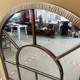 Promotional foreign trade original order American retro old iron arched wall-mounted decorative mirror 72*127cm