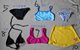1 ~ 12 -year -old baby 013 Bikini swimsuit swimming trunks Children's swimsuit girl big child children's triangle flat angle
