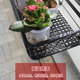 Flower stand, balcony suspension guardrail window sill flower pot, flower pot hanging flower pot, flower pot, polygonal flesh -and -ferrous iron rack