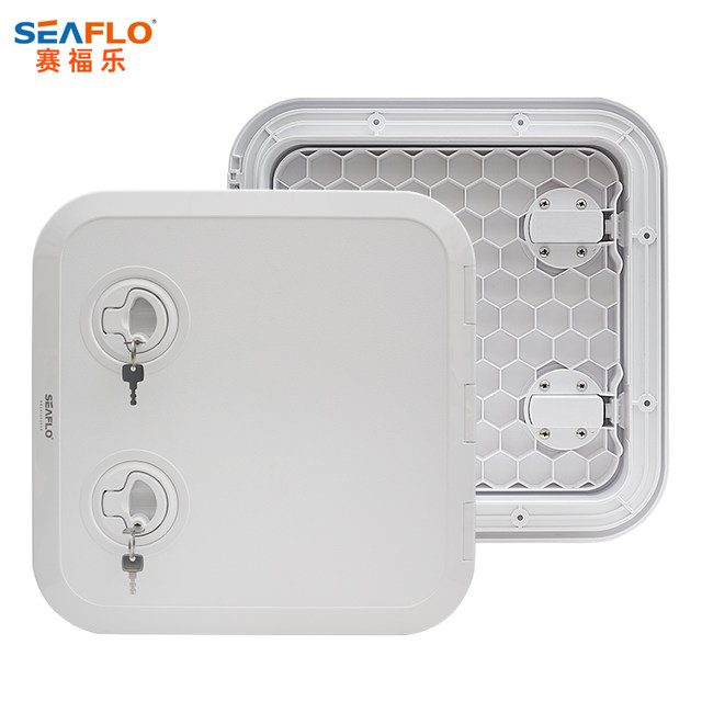 seaflo deck cover square hatch cover round hand hole cover yacht speedboat marine ABS accessories yacht hatch cover