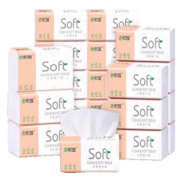 
Home paper-pumping high-quality hand wipe paper wetable water tissue affordable napkin high-quality facial tissue student toilet paper