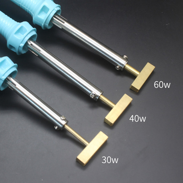 LCD screen cable hot press welding repair tool T-type soldering iron head 30W40W60W hot press glue strip