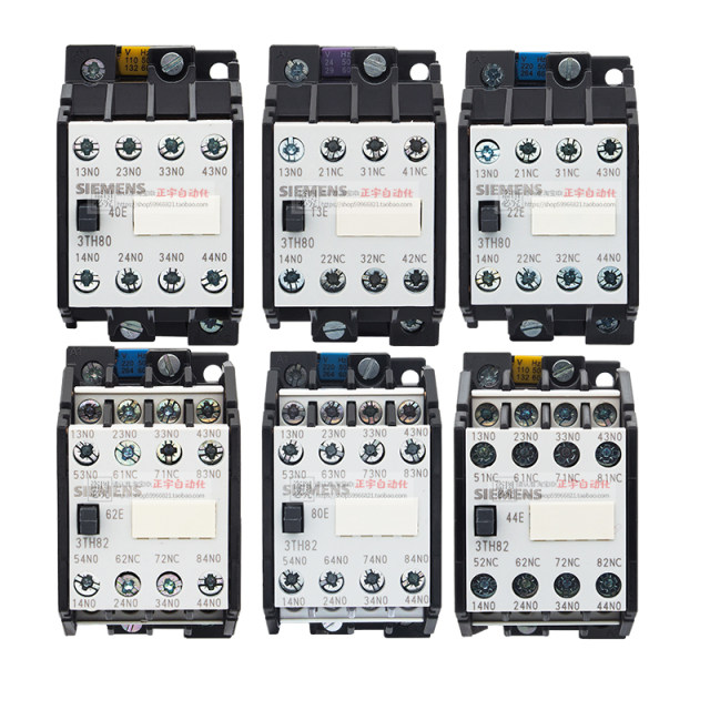 Genuine Siemens AC contactor 3TH80/3TH82/22E/31E/40E/44E/53E/62E-0X
