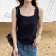 Blue round neck short-sleeved T-shirt for women in 2025 summer new high-end style with loose large-size front-shoulder half-sleeved top
