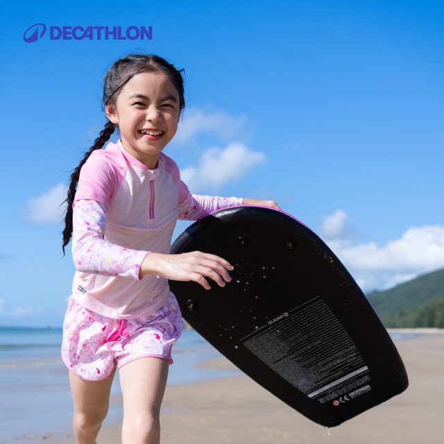 Decathlon girls beach trousers swimming trunks beach swimming surf pants quick-dry clearance KIDK