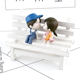 Kiss couple doll cake ornaments, cream glue mobile phone case, handmade DIY material hairpin resin accessories accessories