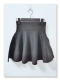 National Ladies Broken Umbrella Skirt Wool Knitting Skirt Solid Polytic A -line Skirt Tong Japanese High -waisted Skirt
