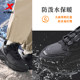 Xtep nomadic cotton shoes for women, winter couple's plus velvet warm casual shoes, thick soles, heightening dad shoes, sneakers for men