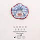 Blue plaid large intestine hair circle Internet celebrity 2025 new fabric headband hair accessories sweet fresh personality temperament women