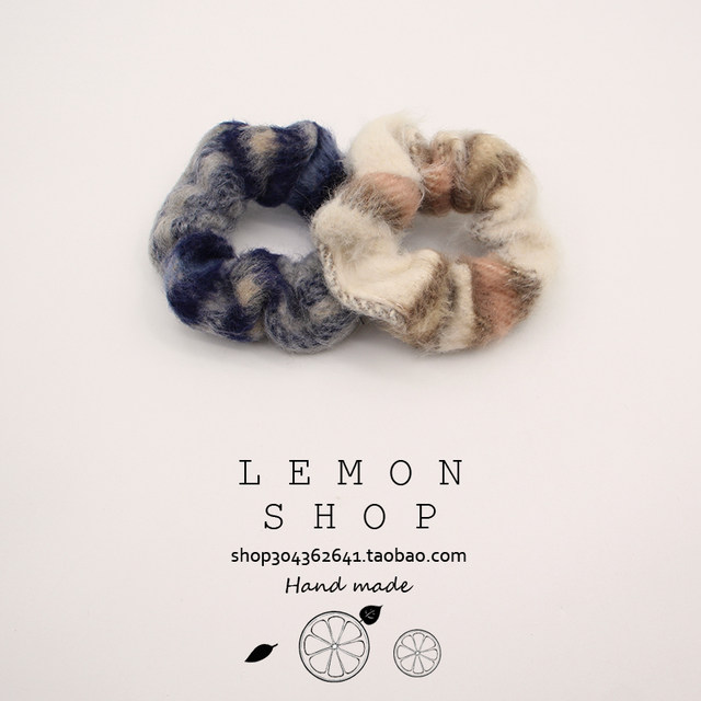 
New autumn and winter plush large intestine hair ring, soft fur hair tie, high-end hair rope, Korean style hair accessories