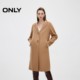 ONLY winter 100% wool double-sided wool mid-length wool coat for women 12444S002