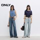 ONLY2025 Summer New Style Light and Light Lacele Retro Washed High Waist Loose Straight Trousers Jeans Women
