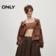 ONLY summer simple casual loose hooded bat sleeve short jacket for women 124236012