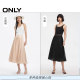 ONLY summer fashion flower bud skirt flowing high waist mid-length umbrella skirt skirt women 124116021