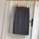 Polka dot skirt for women 2025 spring new summer mid-length retro suit high waist slim A-line hip skirt
