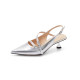 Lairsdan's new French style stylish elegant pointed toe thin heel empty sandals women's shoes 5M51401