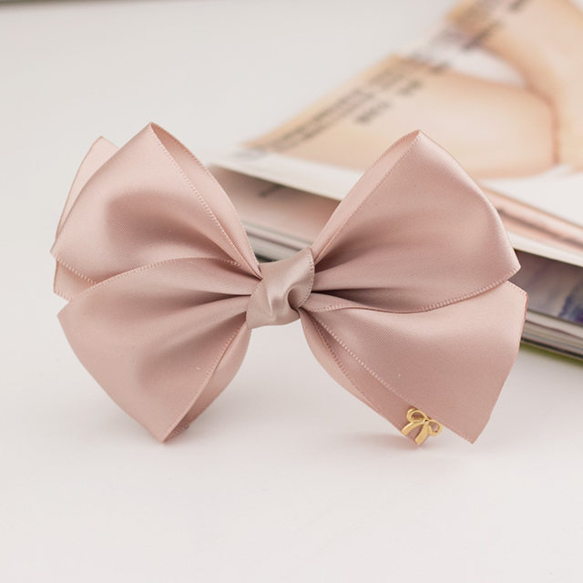 Jewelry accessories 38mm double-sided satin ribbon polyester ribbon ribbon DIY handmade bow hair accessories hairpin material