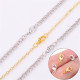 Color-preserving 14K18K gold-covered spring clasp lobster clasp connecting buckle handmade diy bracelet necklace button joint material