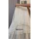 2025 autumn and winter new Korean style fashion heavy industry elastic waist lace ear skirt women's sweet super fairy skirt
