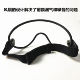 McCust Motorcycle Full Helmet Mirror retro helmet 3/4 helmet glasses four seasons universal lens anti -fog wind mirror