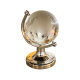 Mini globe creative simple and cute ins girl heart desktop decoration crystal glass ball small gift ornaments