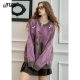 Fairy pocket Lazy style retro slucky women's 2024 winter new loose soft glutinous plush top
