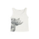 
EXCEPTION Exception Women's Clothing 2025 Autumn New Printed U-neck Design Vest Slingless Top for Women