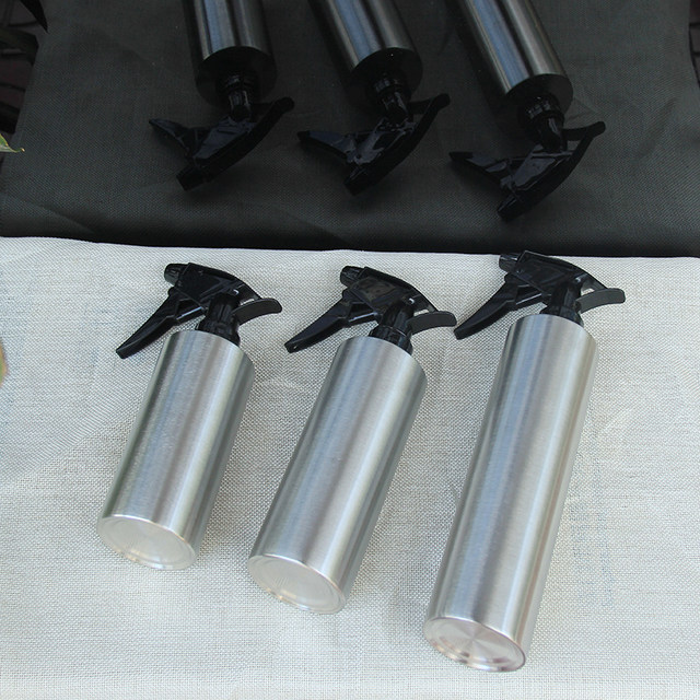 Stainless steel spray can spray bottle water sprayer sprinkler hair hair salon watering can flower pot small gardening spray pot