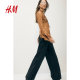 HM women's pants summer loose comfortable casual pants wide-leg pants crepe knitted trousers 1252342
