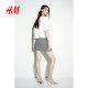 HM women's skirt summer slim and fashionable comfortable high waist mini skirt 1247890
