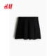 HM women's skirt 2025 summer new trumpet elegant A-line skirt high-waisted slim knitted short skirt 1271648
