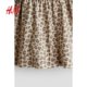 HM children's clothing baby girl dress summer printed round neck cute comfortable casual flying sleeve princess skirt 1265912
