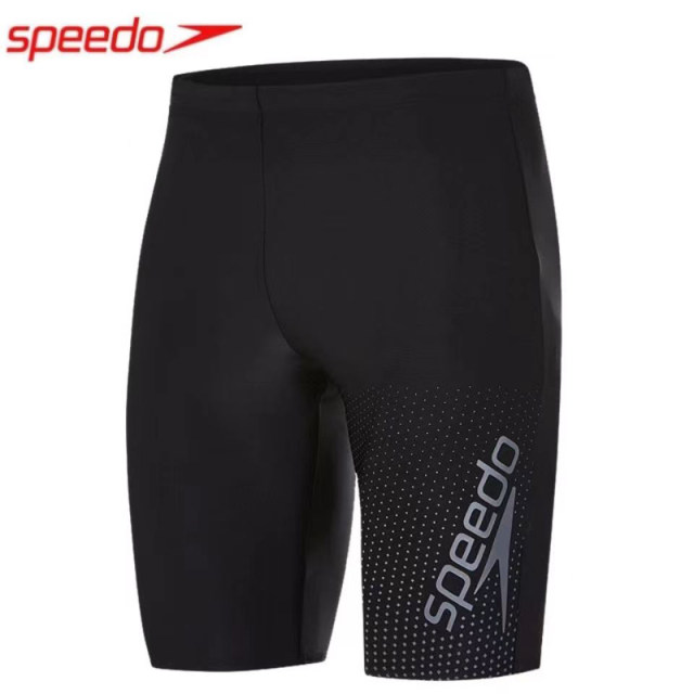 Speedo Speedo swimming trunks men's five-point pants professional quick-drying boxer anti-embarrassment adult men's swimsuit