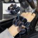 Contrast color fungus side small intestine hair tie high ponytail versatile hair tie high elastic ball head durable hair rope rubber band
